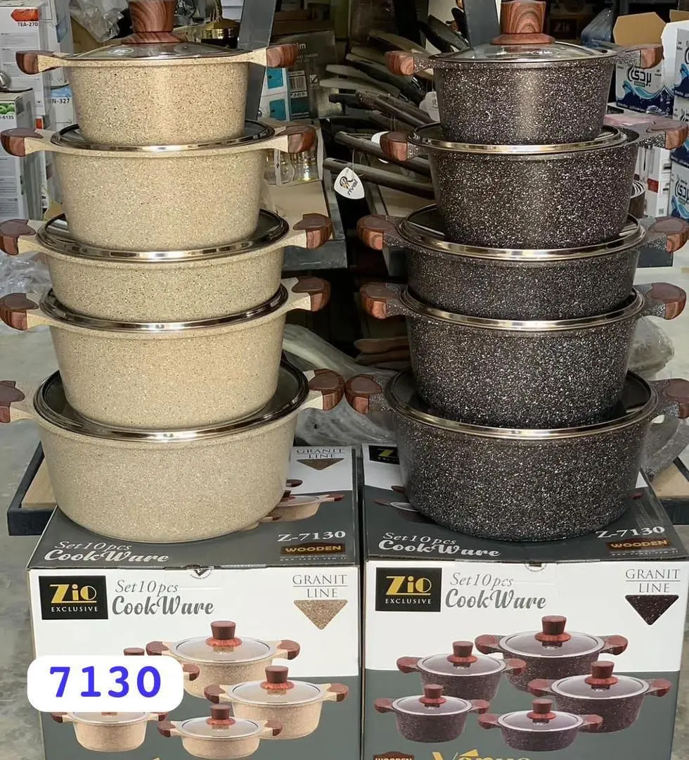 سرویس قابلمه ۱۰ پارچه زیو مدل Z-7130